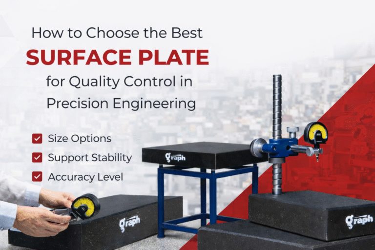 How to choose the best surface plate for quality control in precision engineering with granite plate and height gauge