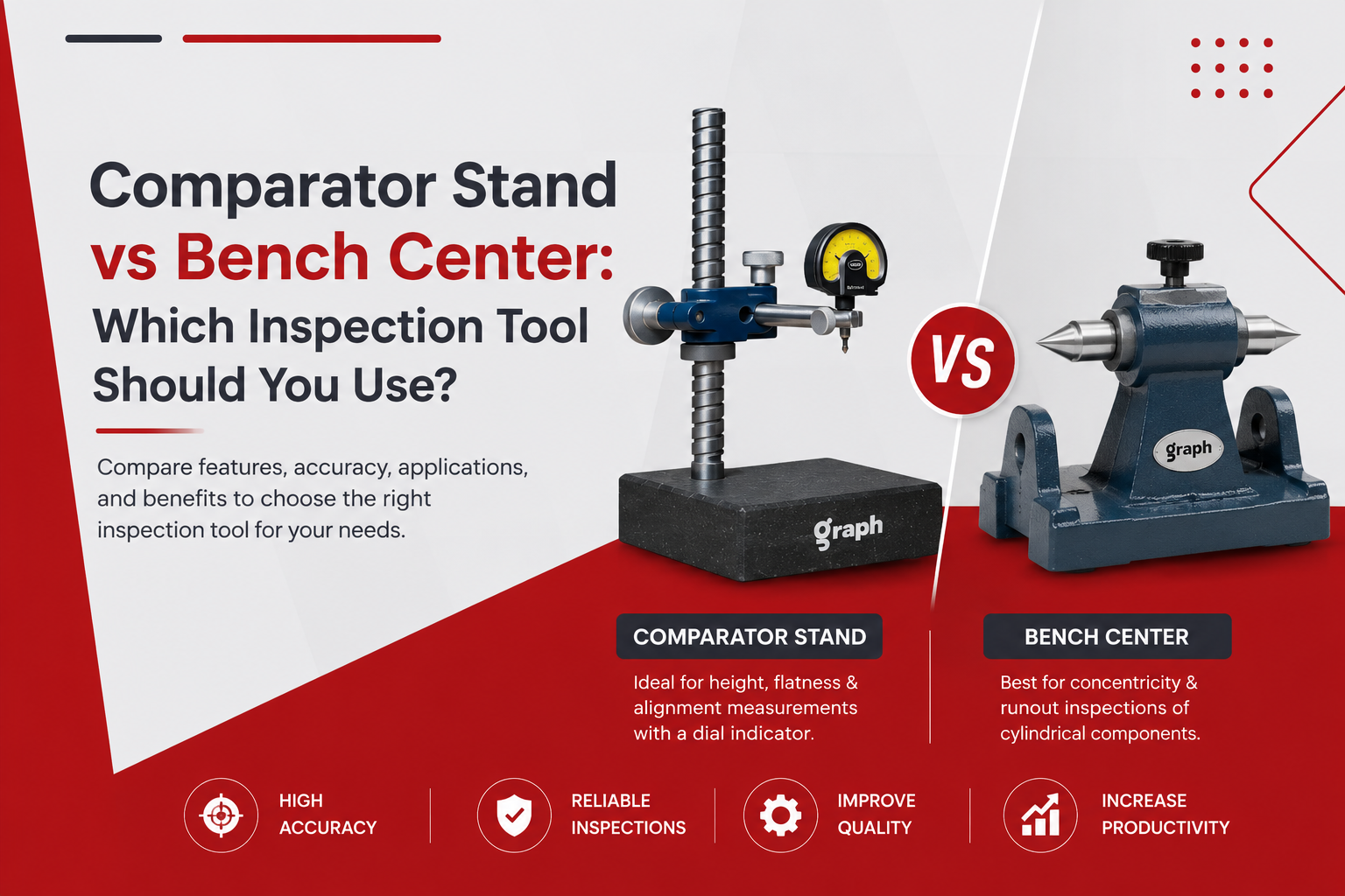 Granite Height Comparator Stand