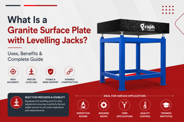 Granite surface plates for precision and stability