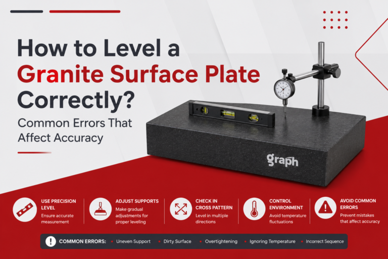How to Level a Granite Surface Plate Correctly